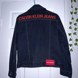 Calvin Klein Denim Jacket Blue Size Small