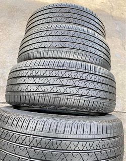 245/50/20 continental vendo un set de llantas usadas excelente condiciones de vida las 4 ✅🤩I am selling a set of used tires, all 4 in excellent livin