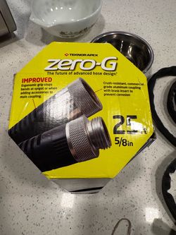 Brand new ZeroG 25 foot 5/8 hose