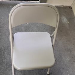 All metal COSCO chair