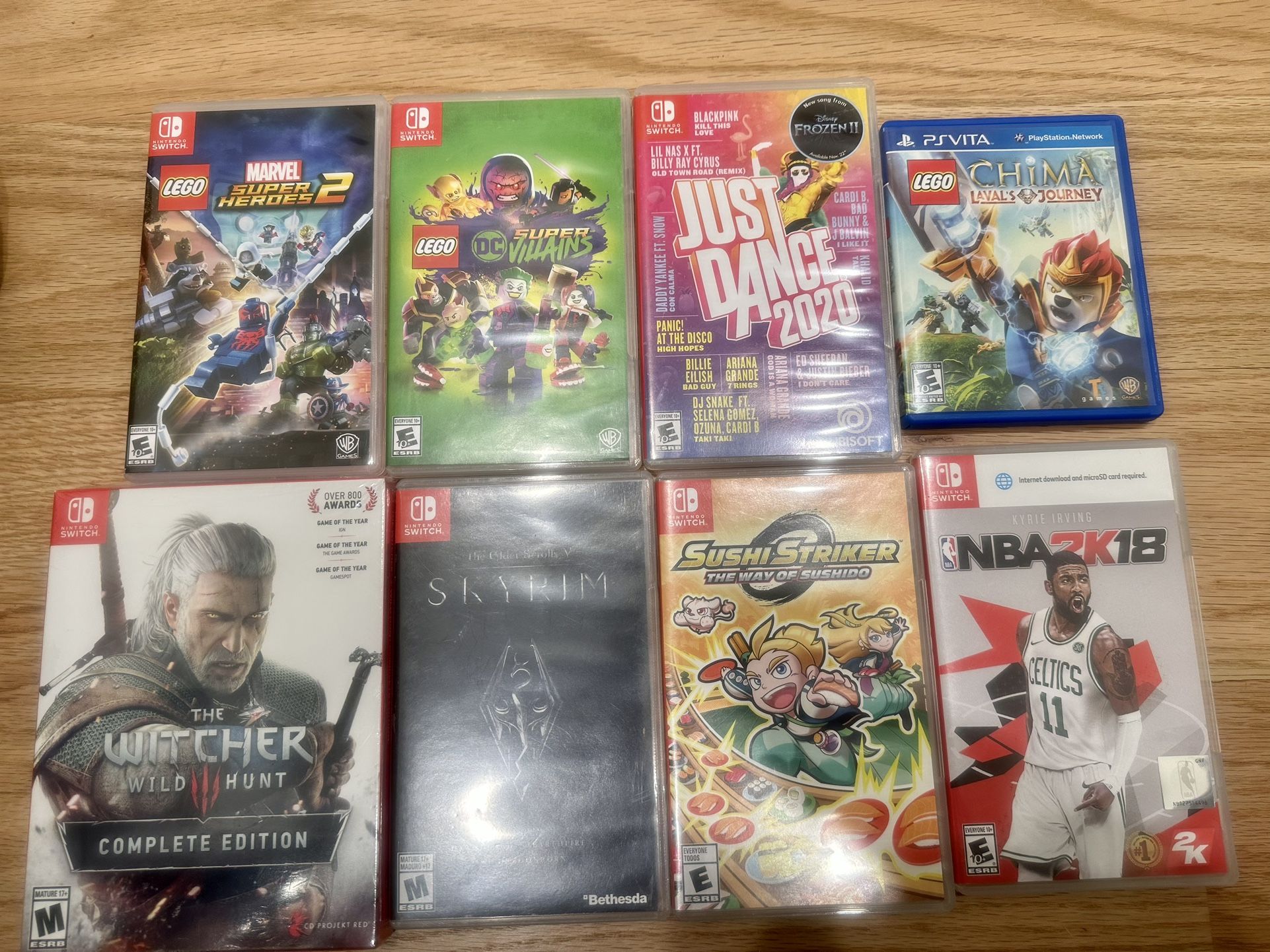 6 Nintendo Switch Games