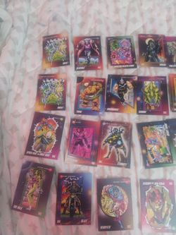 marvel trading cards