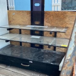 Black Entertainment Shelves 