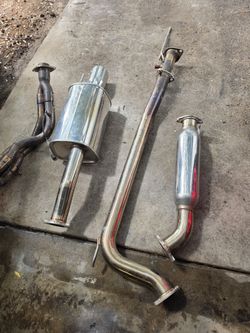 Invidia 06-11 Civic Si Coupe Q300 Polished Tip 70mm Cat-Back Exhaust