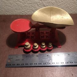 Small metal scale