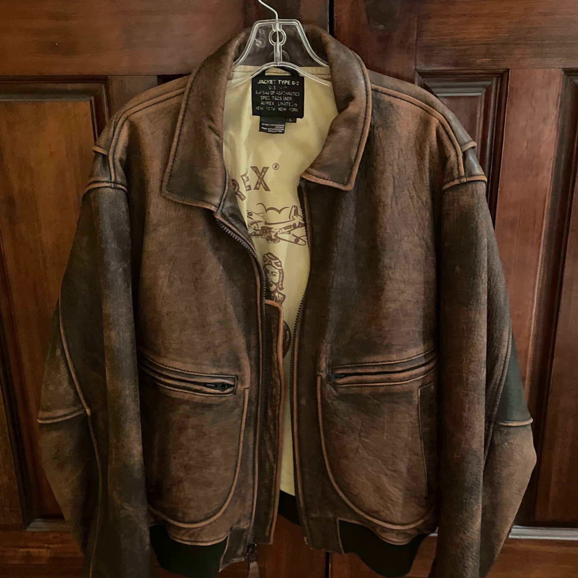 Avirex Type G-2 Leather Jacket - Bomber