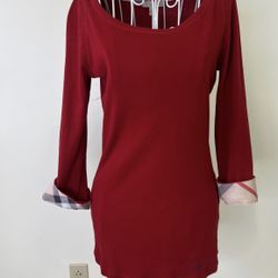 Burberry Lady Shirt Size Small 