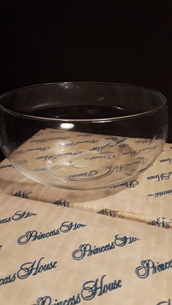 Princess House Heritage handblown salad bowls