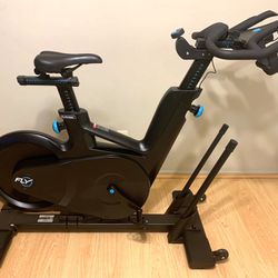 FlyWheel IC5 Commercial-Grade Spin Bike Studio Cycle Trainer Exercise Bicycle Workout Cycling