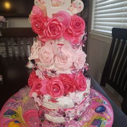 Baby Diaper Cake $15