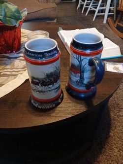 Budweiser Collectable Mugs