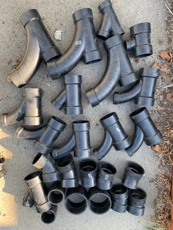 Pipes Black PVC, DWV,  & ADS