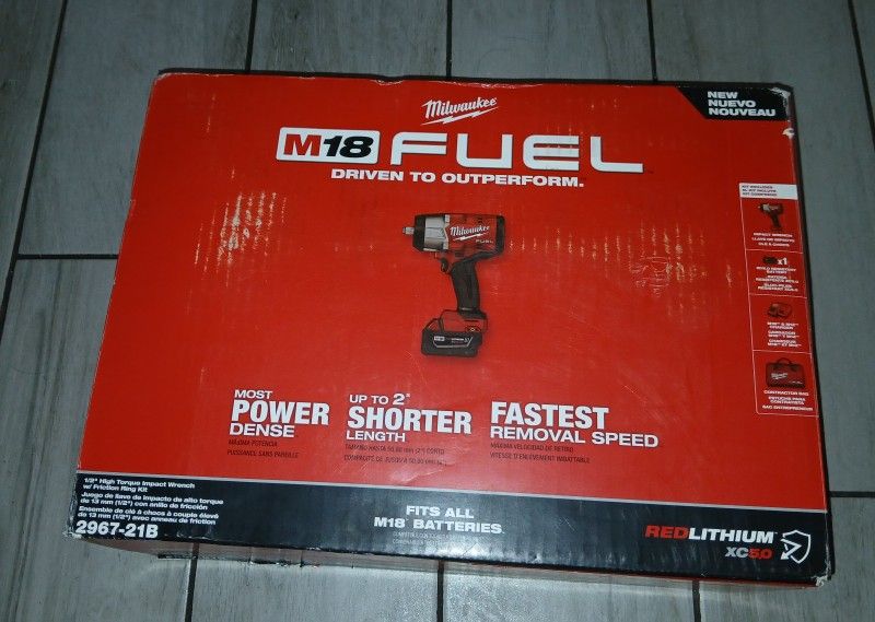 Milwaukee M18 Fuel Impact 1/2 Hiht Torque Wrench