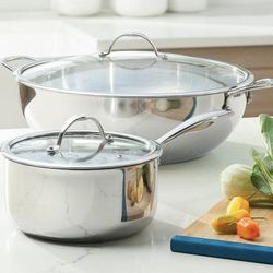 Caserola De 12-qt Y Olla De 3-qt De Princess House 