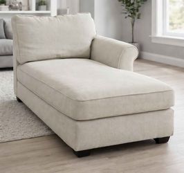 Upholstered Chaise – Cozy Lounger – Pickup Only