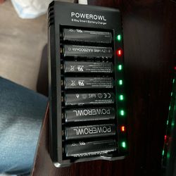 Rechargeable AA Battery Unit With 16 AA Batteries 