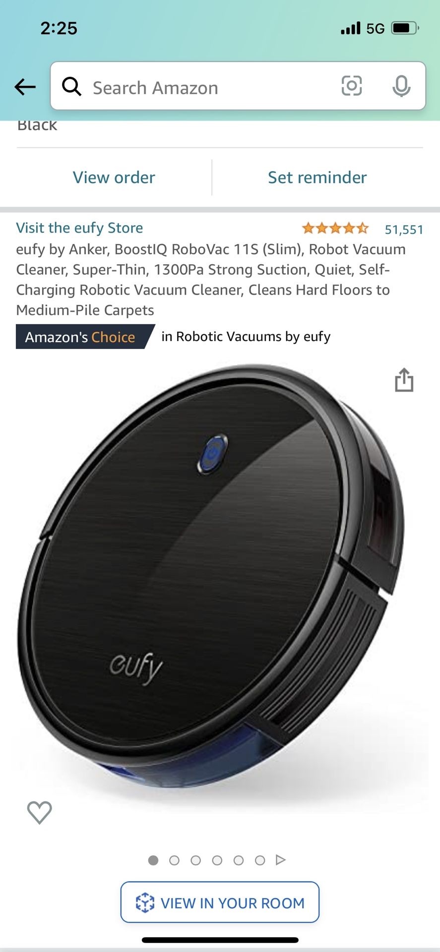 Brand New Eufy Robot Vacuum 