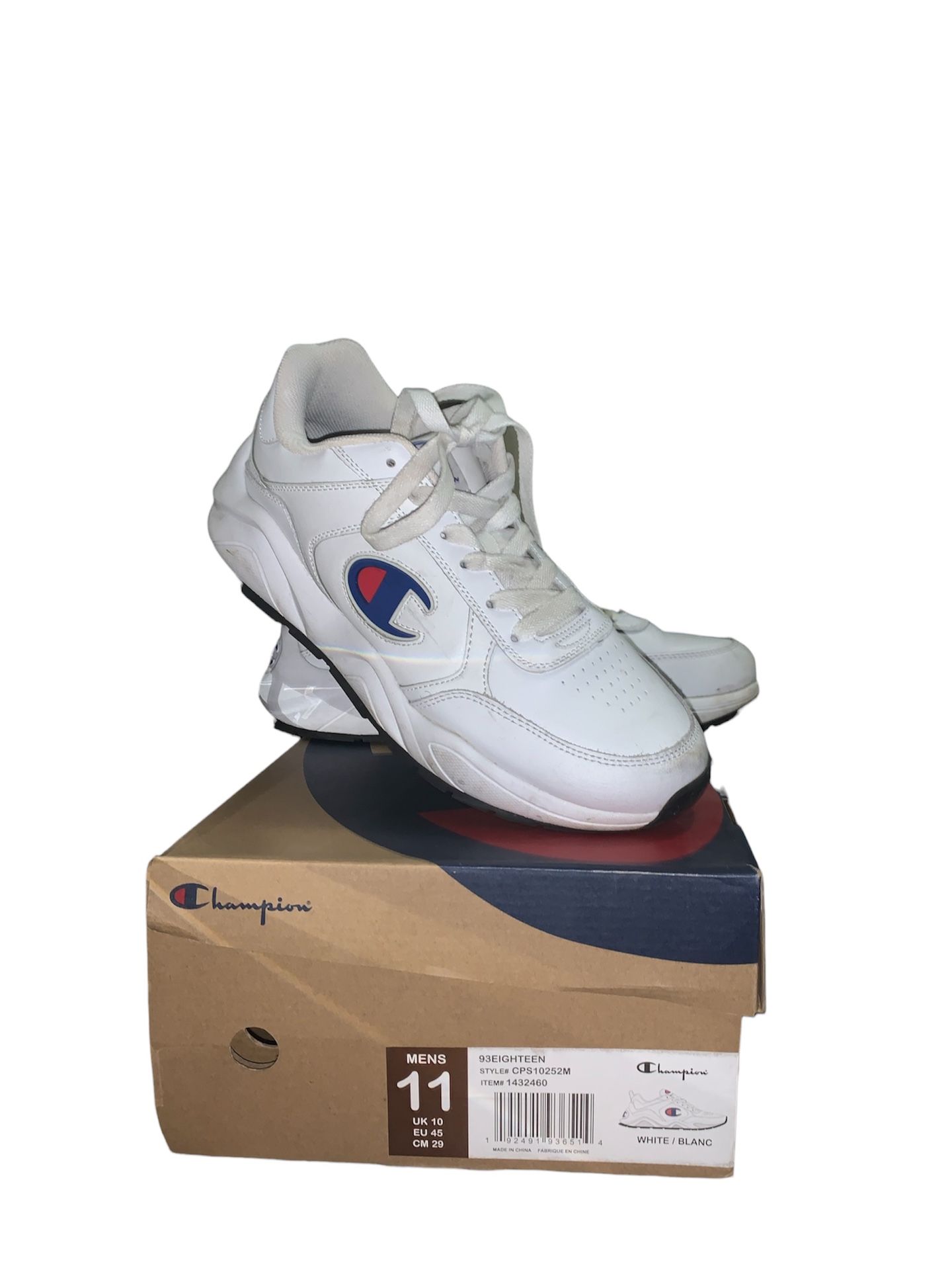 White Champion Men's Shoes Size 11 (with box)