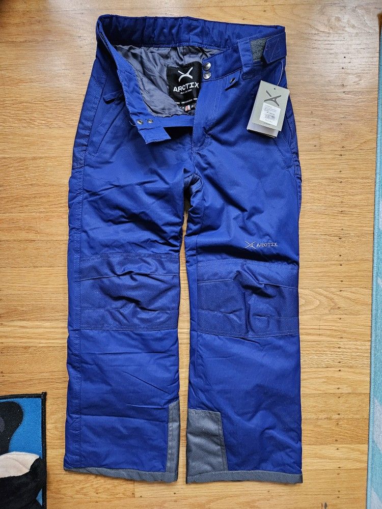 Arctic kids snow pants with reinforced knees