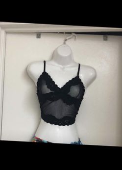 Black lace top