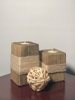 Candle holders set of 3
