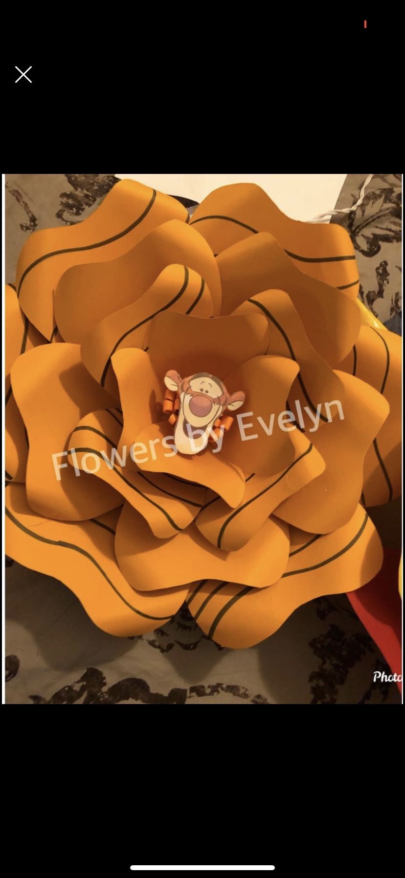 Themed Paper Flowers