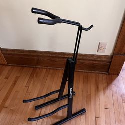Meisel Single Guitar Stand And  Foldable Music Stand With Bag.