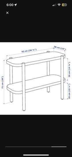 Ikea Listerby Console/Coffee Table for Sale in Federal Way, WA