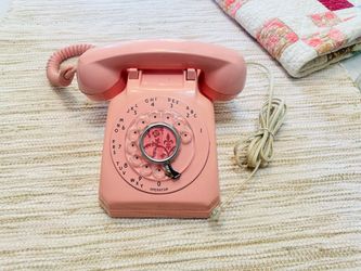 Vintage 1960s Rotary Dial Telephone