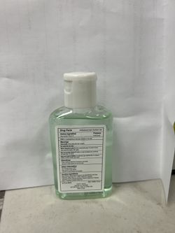 Hand Sanitizer 2oz Bottle (75% Alcohol) 