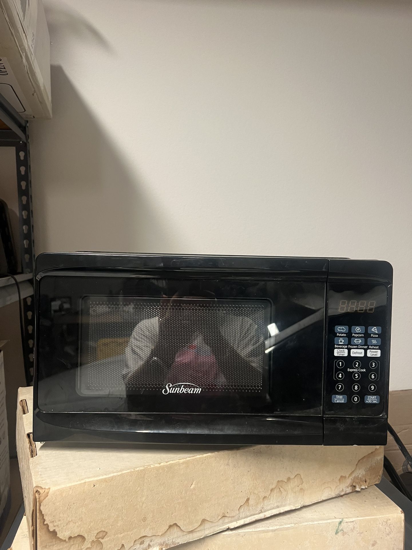 Microwave And Toaster