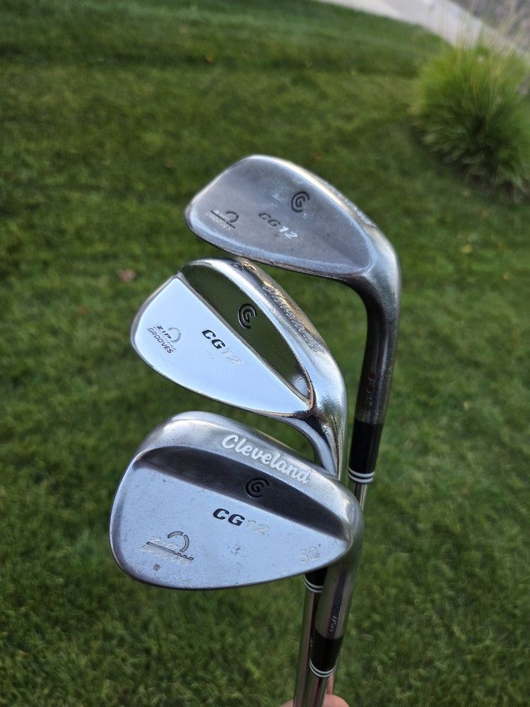 Cleveland CG12 Gapwedge, Sandwedge & Lobwedge Golf Club Set, RH