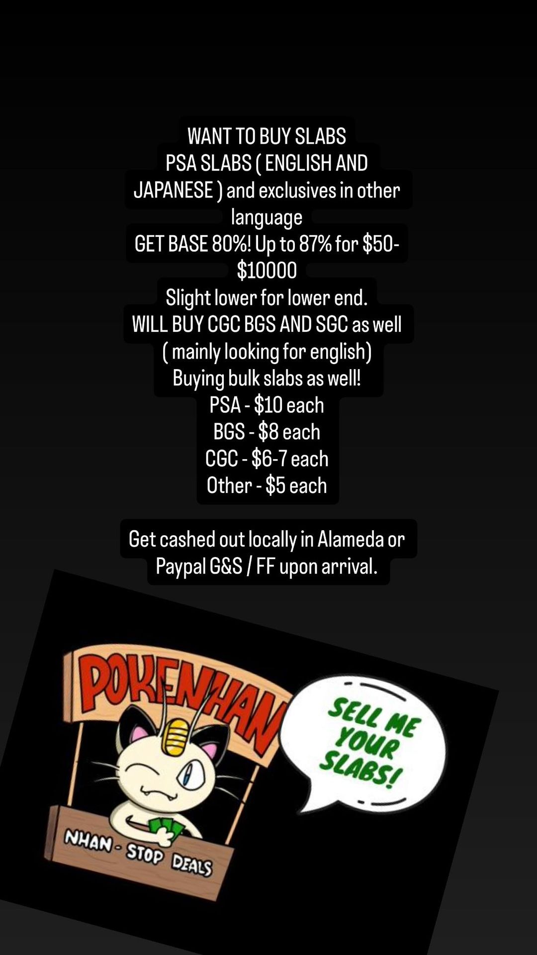 BUYING POKEMON SLABS / GRADED CARDS 