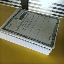 Title Paper  - Fast Shipping!