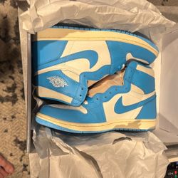 Air Jordan 1 Carolina High Reimagined  Size 11.5