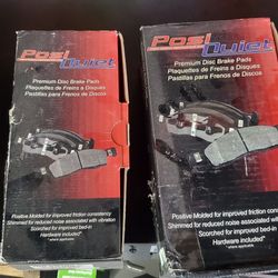Bmw posi quiet ceramic brake pads 1-Series 2011 3-Series 2008-2013 5-Series 2004-2010 6-Series 2004-2011 7-Series 2002-2008