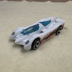 White Power Pistons Toy Car