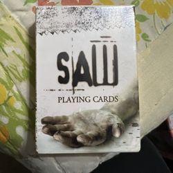 SAW Playing cards NEW 