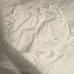 White Nike Shorts 