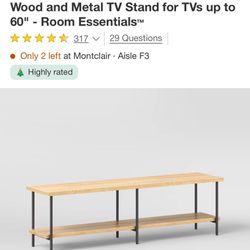 TV stand 60 Inch TV 