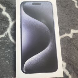 iPhone 15 Pro Max, Blue Titanium, 256GB