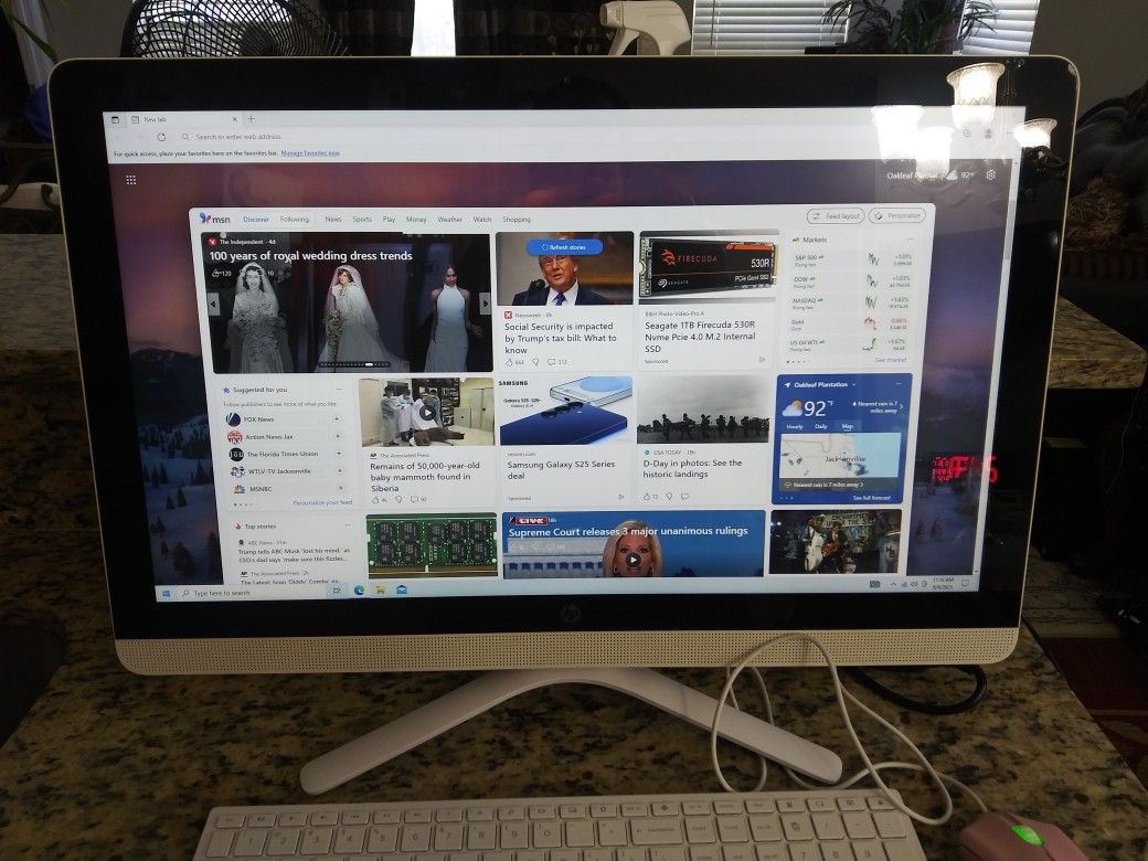 Hp All in one AMD A8-7410