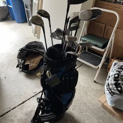Golf Clubs And Bag