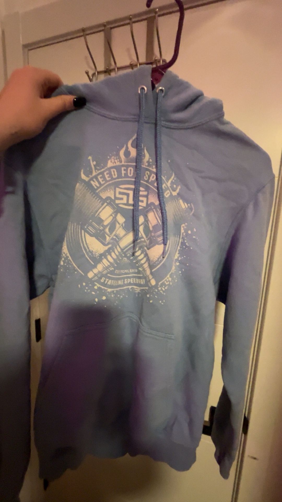 Light Blue Woman’s Hoodie