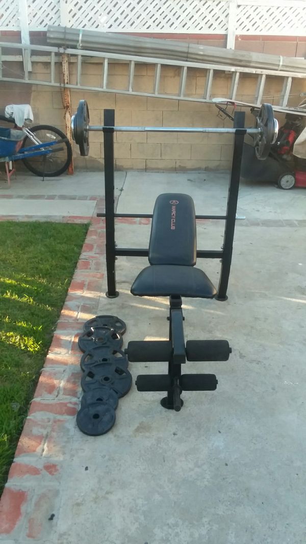 Mercy Club Weight Bench Stretch Bar For Sale In Los Angeles Ca
