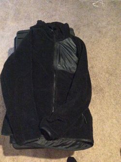 Black nike sb Sherpa zip up hoodie