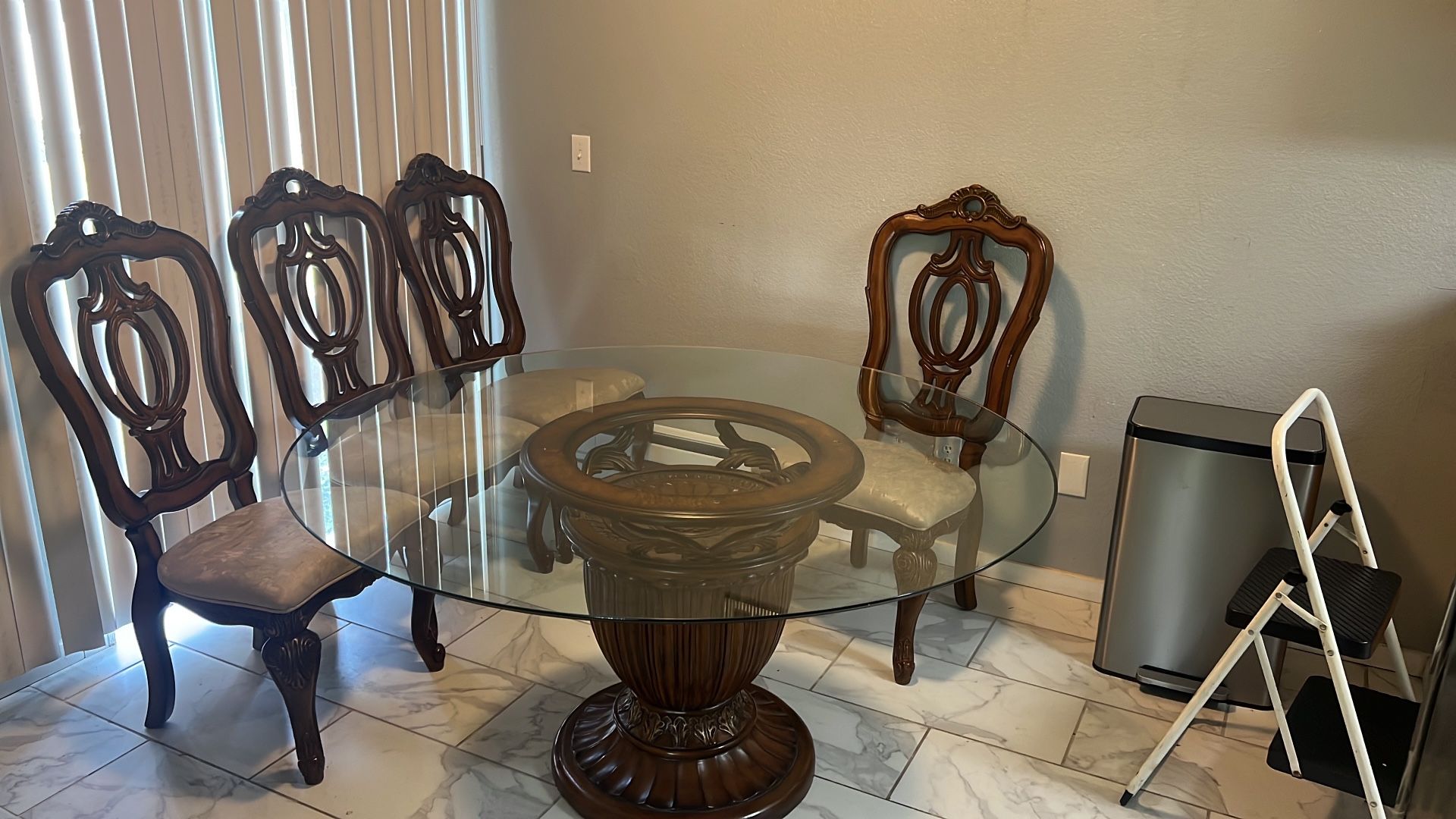 Glass Kitchen Table