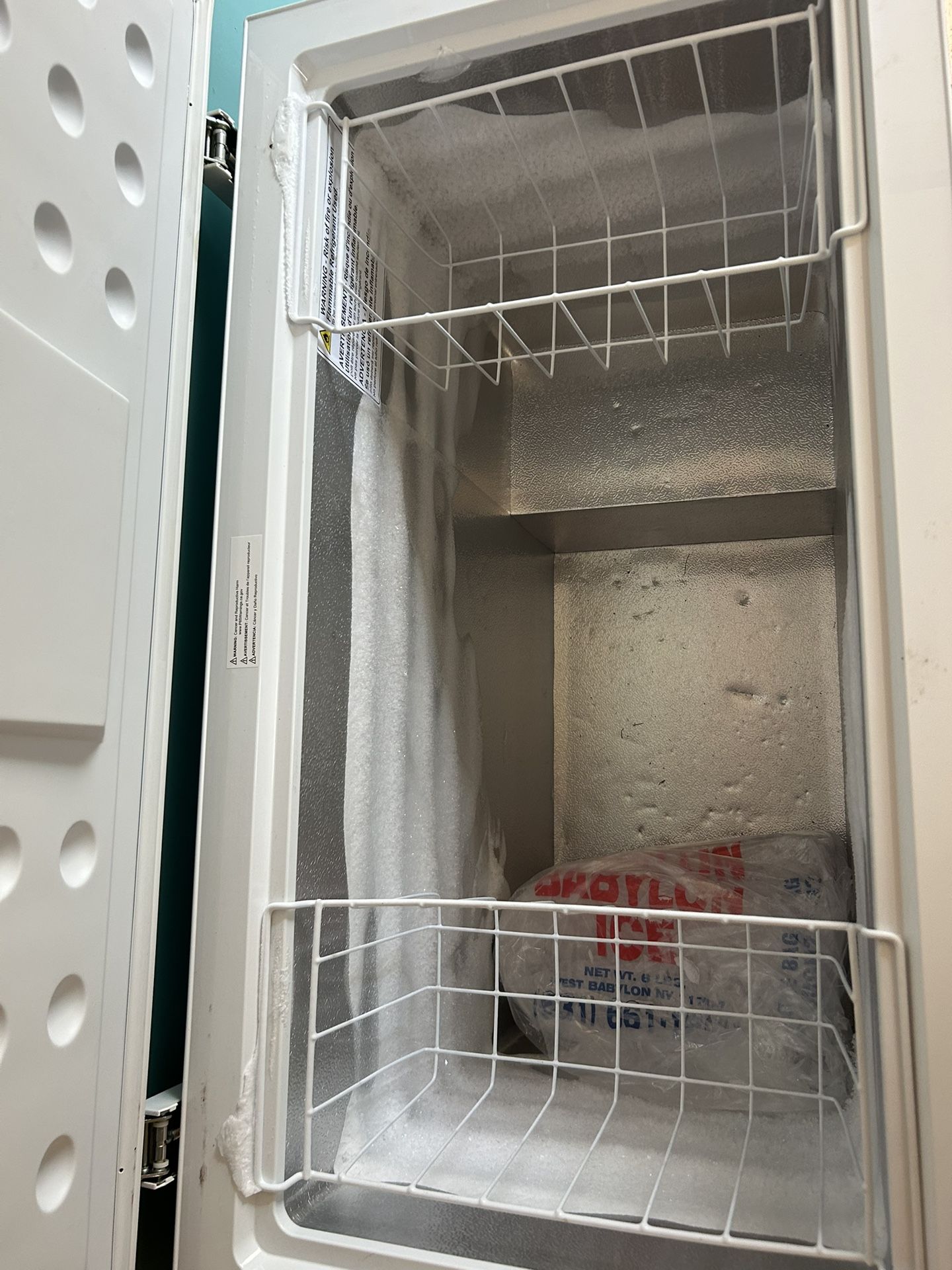 GE freezer
