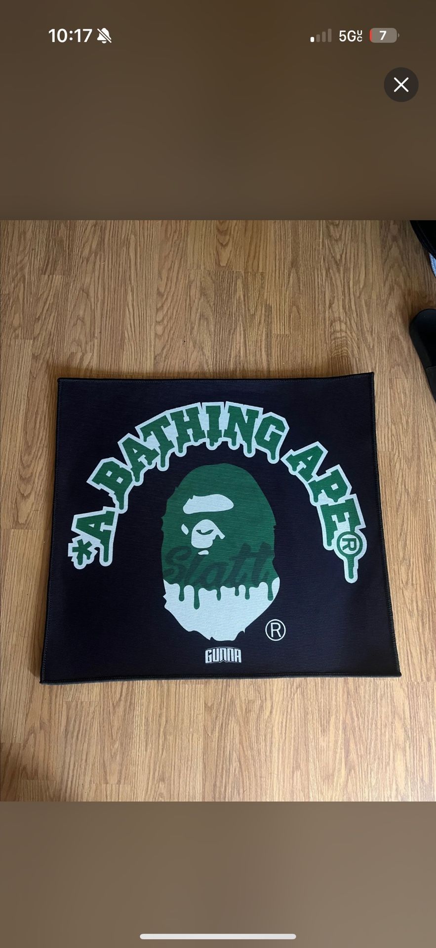 A Bathing Ape Gunna Rug