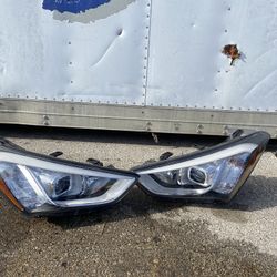 2015 Hyundai Santa Fe Headlights 